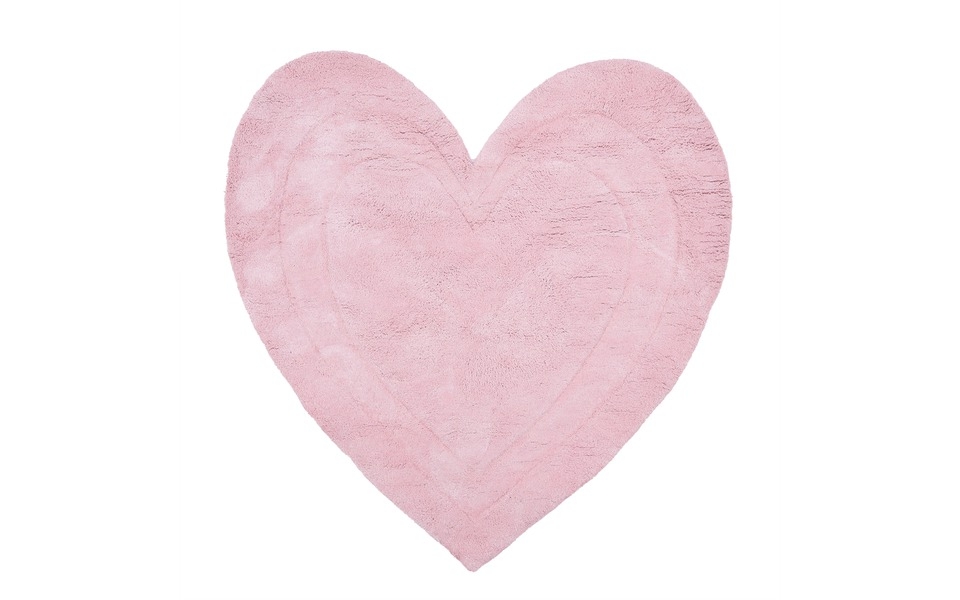 Laura Ashley Heart Shaped Rug