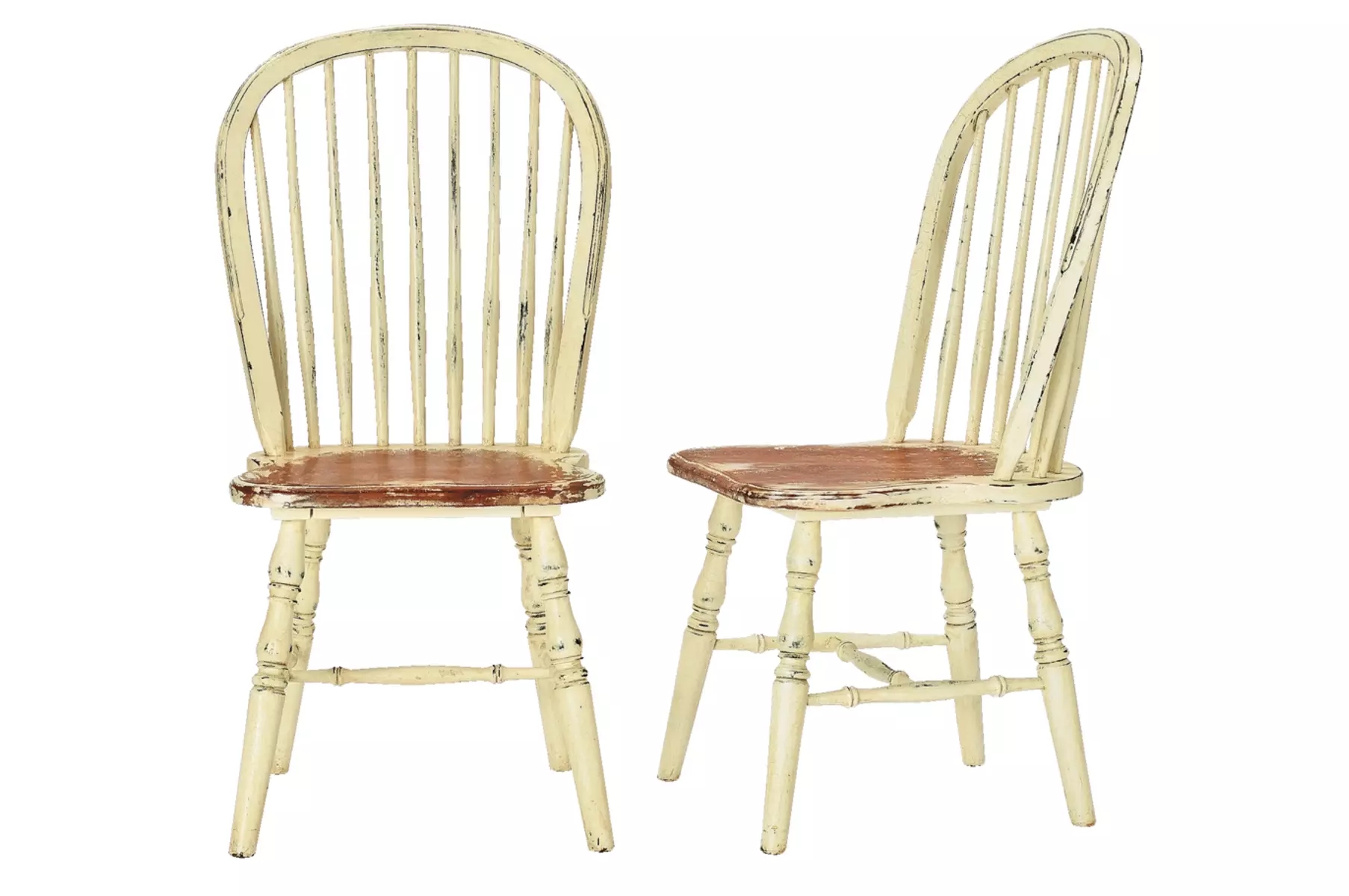 Laura Ashley Bramley Cream Pair Of Dining Chairs