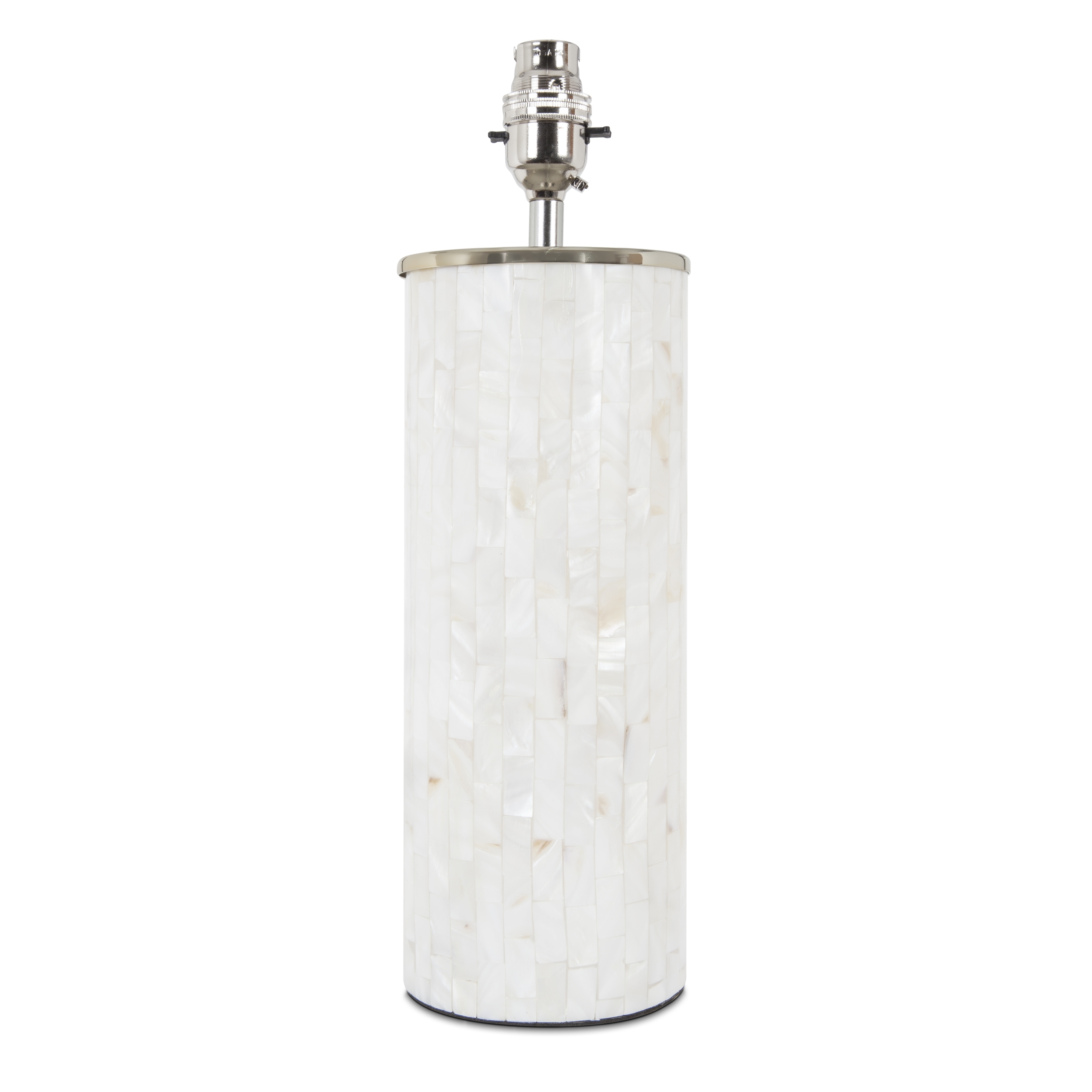Laura Ashley Ellie Mother Of Pearl Cylinder Lamp Base