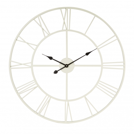 Bradshaw Distressed Cream Clock