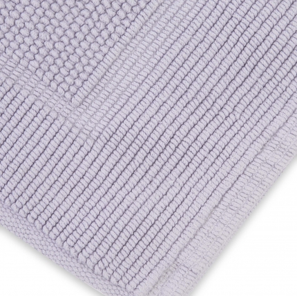 COTTON BATH MAT PALE IRIS
