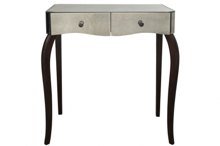 Arielle Antiqued Mirror Dressing Table