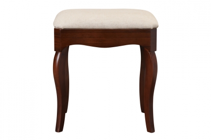 Arielle Antiqued Mirror Dressing Table Stool