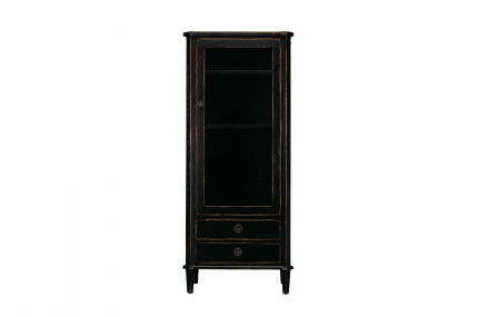 Henshaw Black Display Cabinet