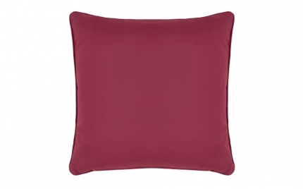 Wisteria Floral Cranberry Printed Cushion