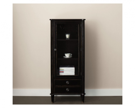 Henshaw - Black Display Cabinet