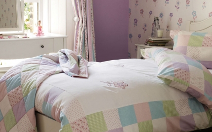 Clementine Patchwork Bedspread