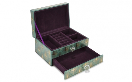 Peacock Jewellery Box