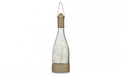 Rope Bottle Lantern