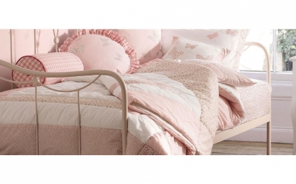 Bella Butterfly Pink Cotton Bedset