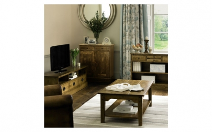 Garrat Honey Rectangular Coffee Table