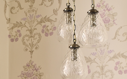 Immy Cut Glass Pendant Light