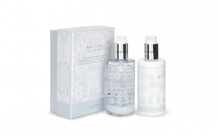 Fresh Linen Jasmine Hand Wash Lotion Set