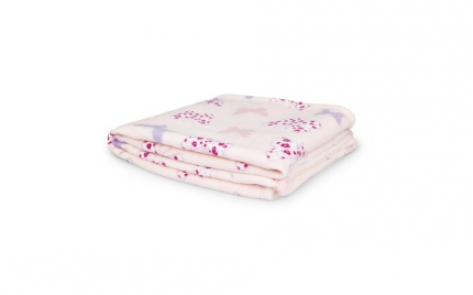Bella Butterfly Fleece Blanket