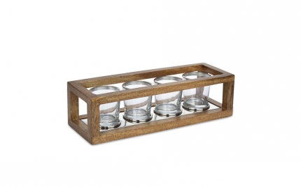 Wooden Frame Tealight Holder