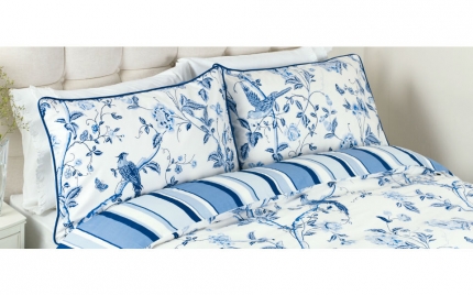 Summer Palace Royal Blue Duvet Cover