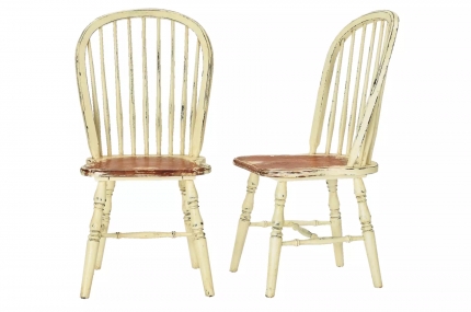 Bramley Cream Pair of Dining Chairs