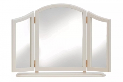 Clifton Ivory Triple Mirror