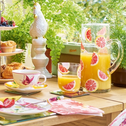 Grapefruit Segments Glass Jug