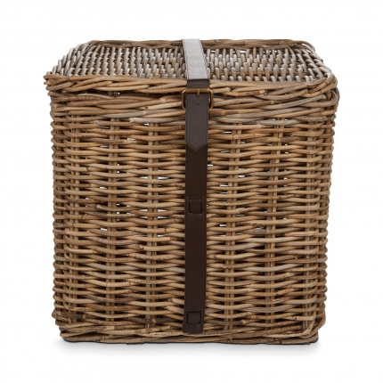 Kubu Square Storage Trunk with Strap