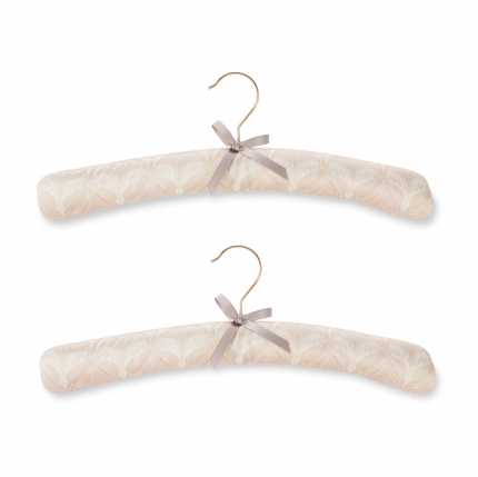 Set of 2 Park House Art Nouveau Padded Hangers