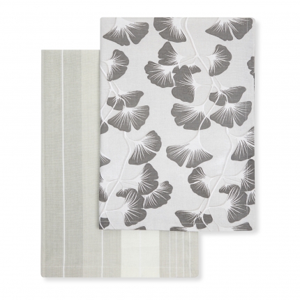 Georgina/Stripe Set of 2 Tea Towels
