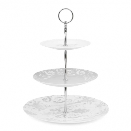 Josette Steel 3 Tier Cake Stand