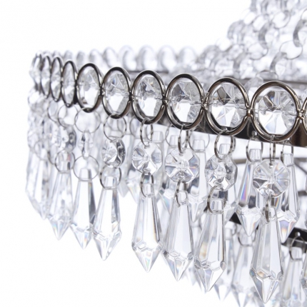 Enid Chrome Grand Pendant