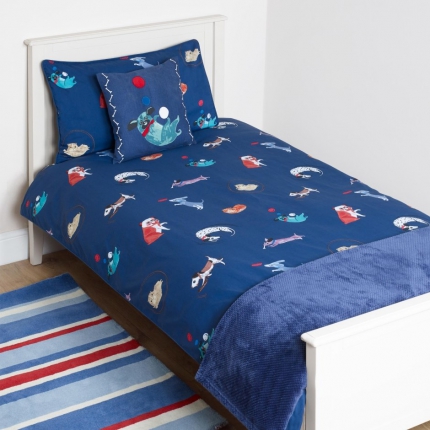 Pets Blue Bedset