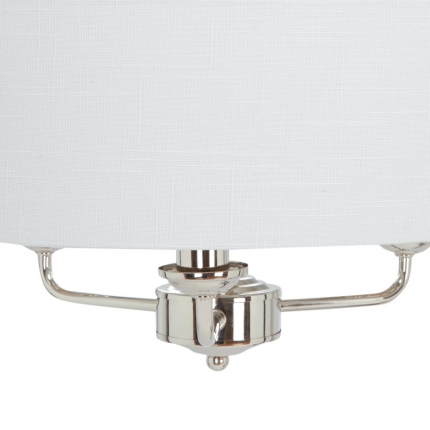 Sorrento Chrome/Silver 3 Arm Chandelier