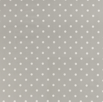 Polka Dot Steel PVC Coated Fabric