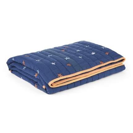 Stars Embroidered Quilt