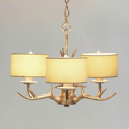 Mulroy Champagne 3-Arm Pendant