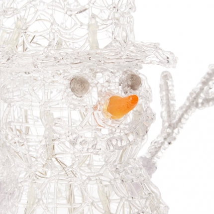 Snowman Medium Acrylic Light